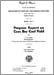 Bulletin cover page