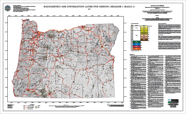 thumbprint map view of RAILO-1, Radiometric Age Information Layer for Oregon, Release 1 (RAILO-1)