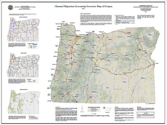 Statewide Subbasin-Level Channel Migration Screening for Oregon
