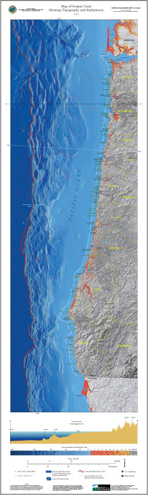Oregon Coast Map preview image