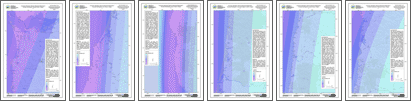 thumbnails of O-13-06 Plates 8 to 13