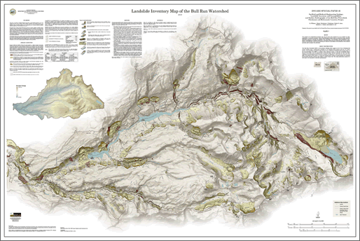 SP-46, Plate 1, Landslide Inventory
