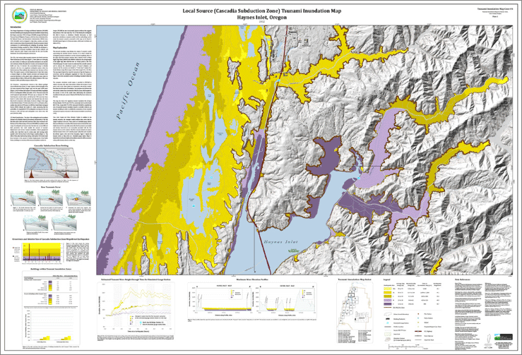 Preview: Coos Bay - North Bend Local Source (Cascadia Subduction Zone) Tsunami Inundation Map