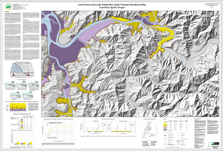 Preview: Coos Bay - North Bend Local Source (Cascadia Subduction Zone) Tsunami Inundation Map