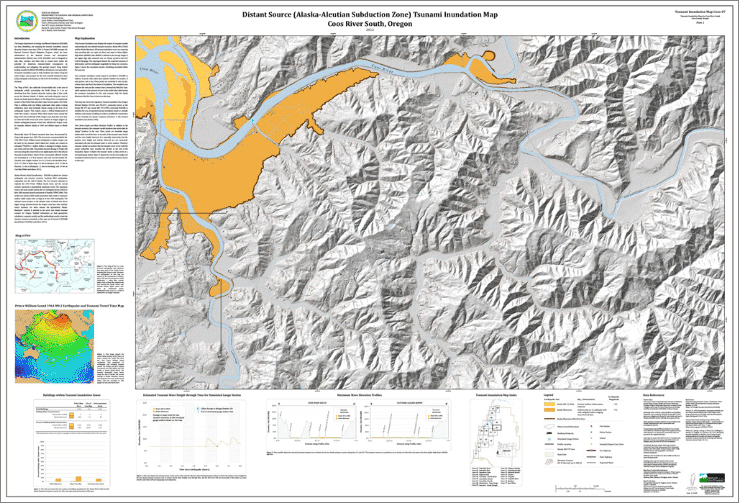 Preview: Coos Bay - North Bend Distant Source (Alaska-Aleutian Subduction Zone) Tsunami Inundation Map