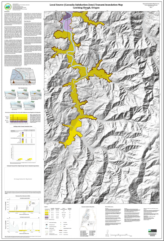 Preview: Coos Bay - North Bend Local Source (Cascadia Subduction Zone) Tsunami Inundation Map