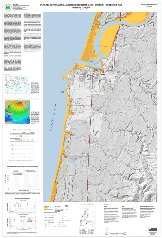 Preview: Coos Bay - North Bend Distant Source (Alaska-Aleutian Subduction Zone) Tsunami Inundation Map