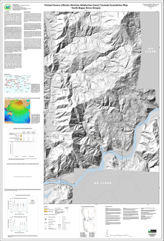 Preview: North Rogue River Distant Source (Alaska-Aleutian Subduction Zone) Tsunami Inundation Map
