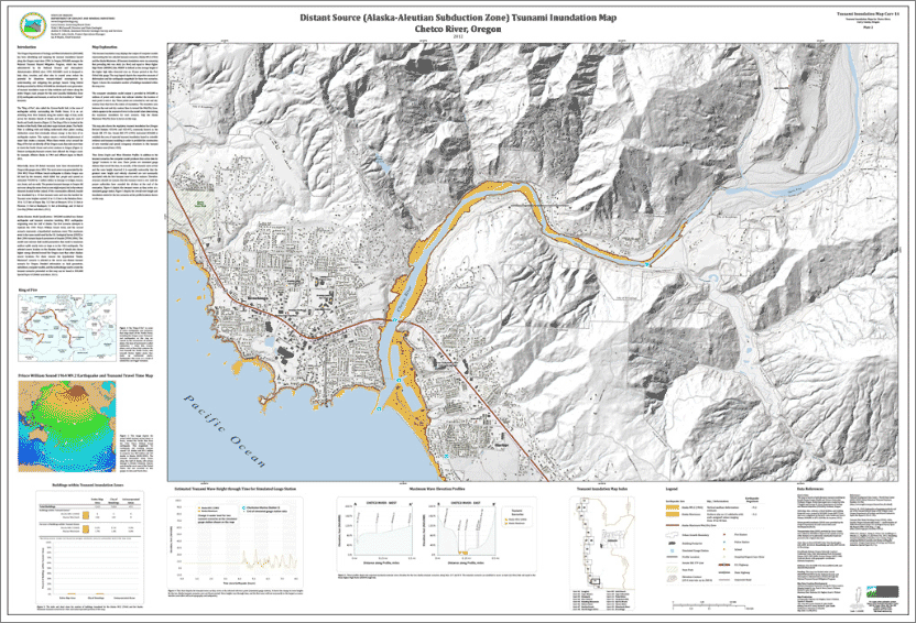 Preview: Chetco River Distant Source (Alaska-Aleutian Subduction Zone) Tsunami Inundation Map