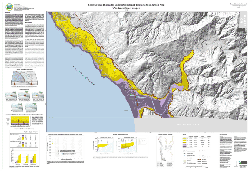 Preview: Winchuck River Local Source (Cascadia Subduction Zone) Tsunami Inundation Map