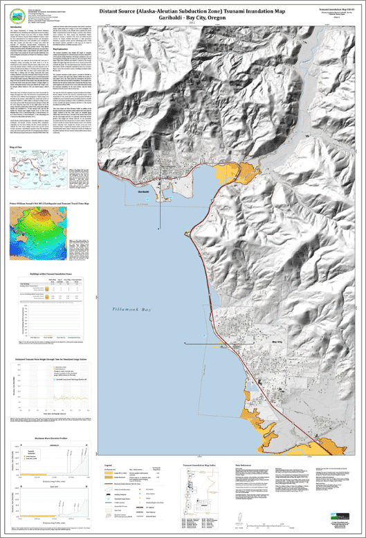 Preview: Coos Bay - North Bend Distant Source (Alaska-Aleutian Subduction Zone) Tsunami Inundation Map
