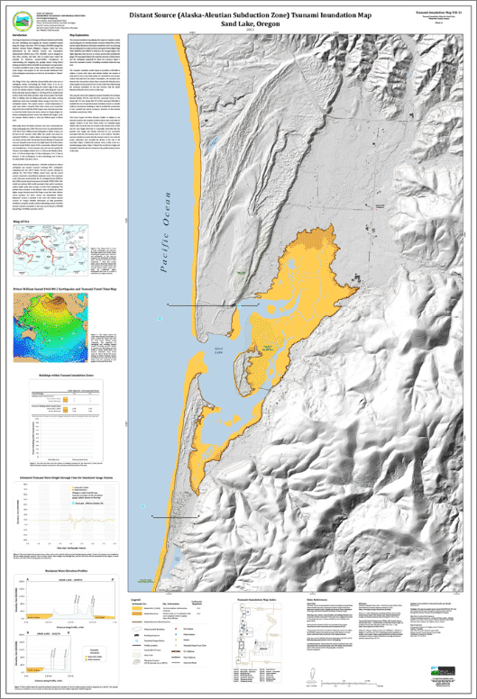Preview: Coos Bay - North Bend Distant Source (Alaska-Aleutian Subduction Zone) Tsunami Inundation Map